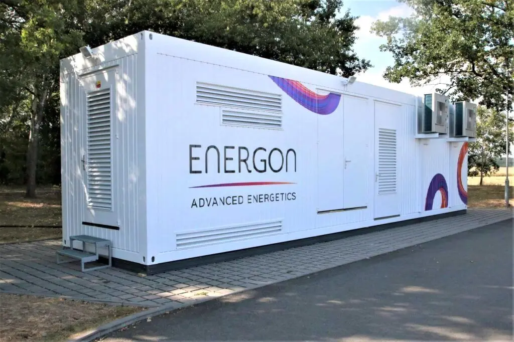Velkokapacitní kontejner pro ukládání bateriové energie