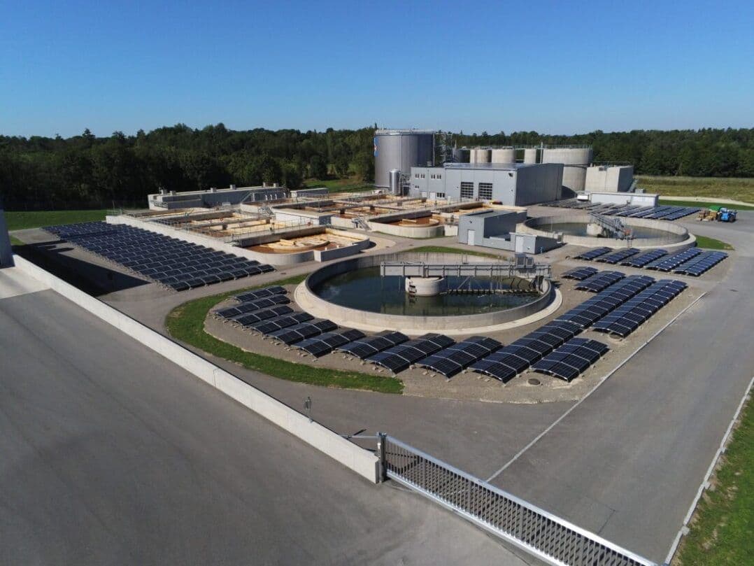 Greenbuddies, solární elektrárna u čističky odpadních vod v Rakousku