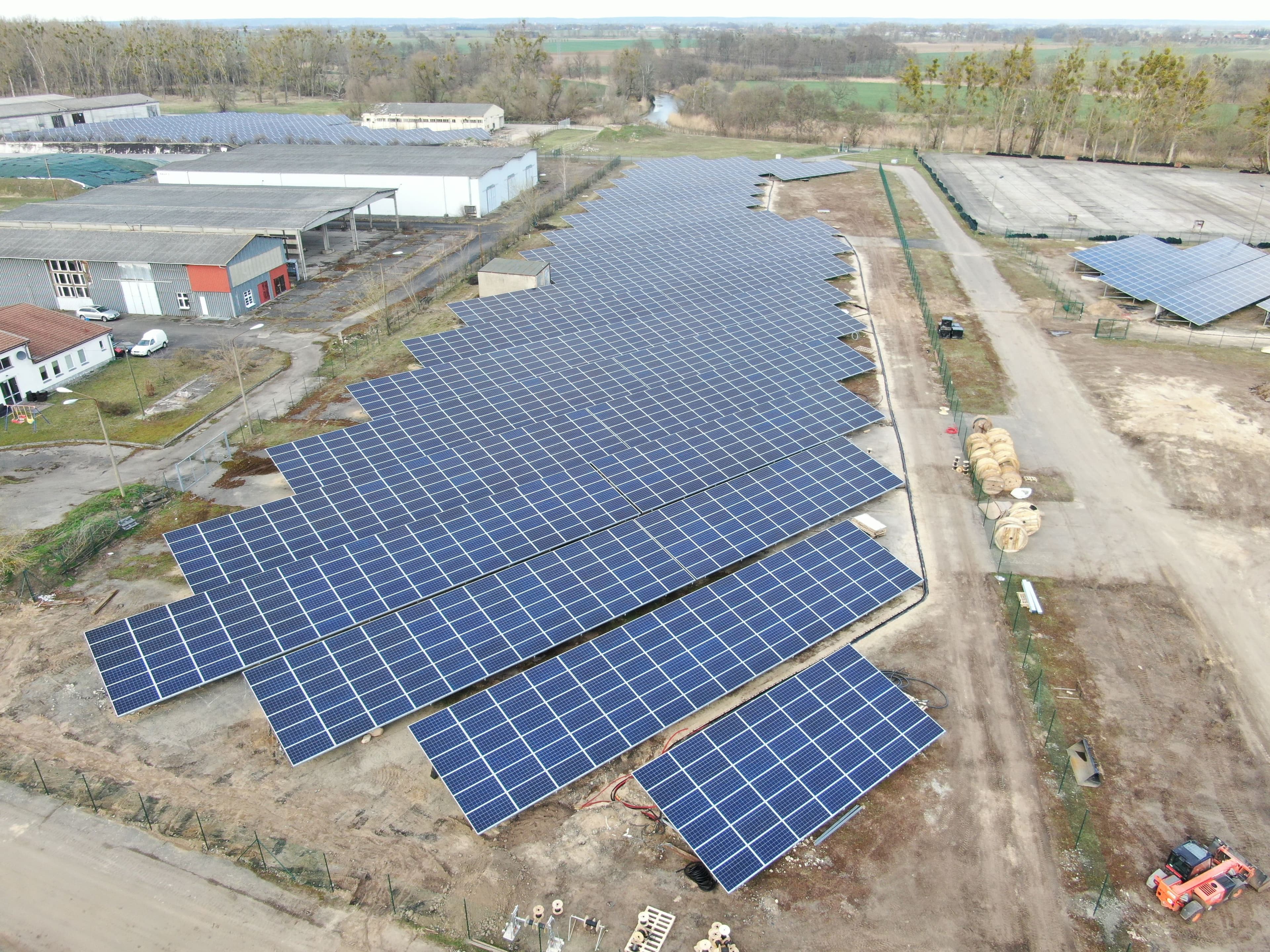Wriezen freefield project in Germany