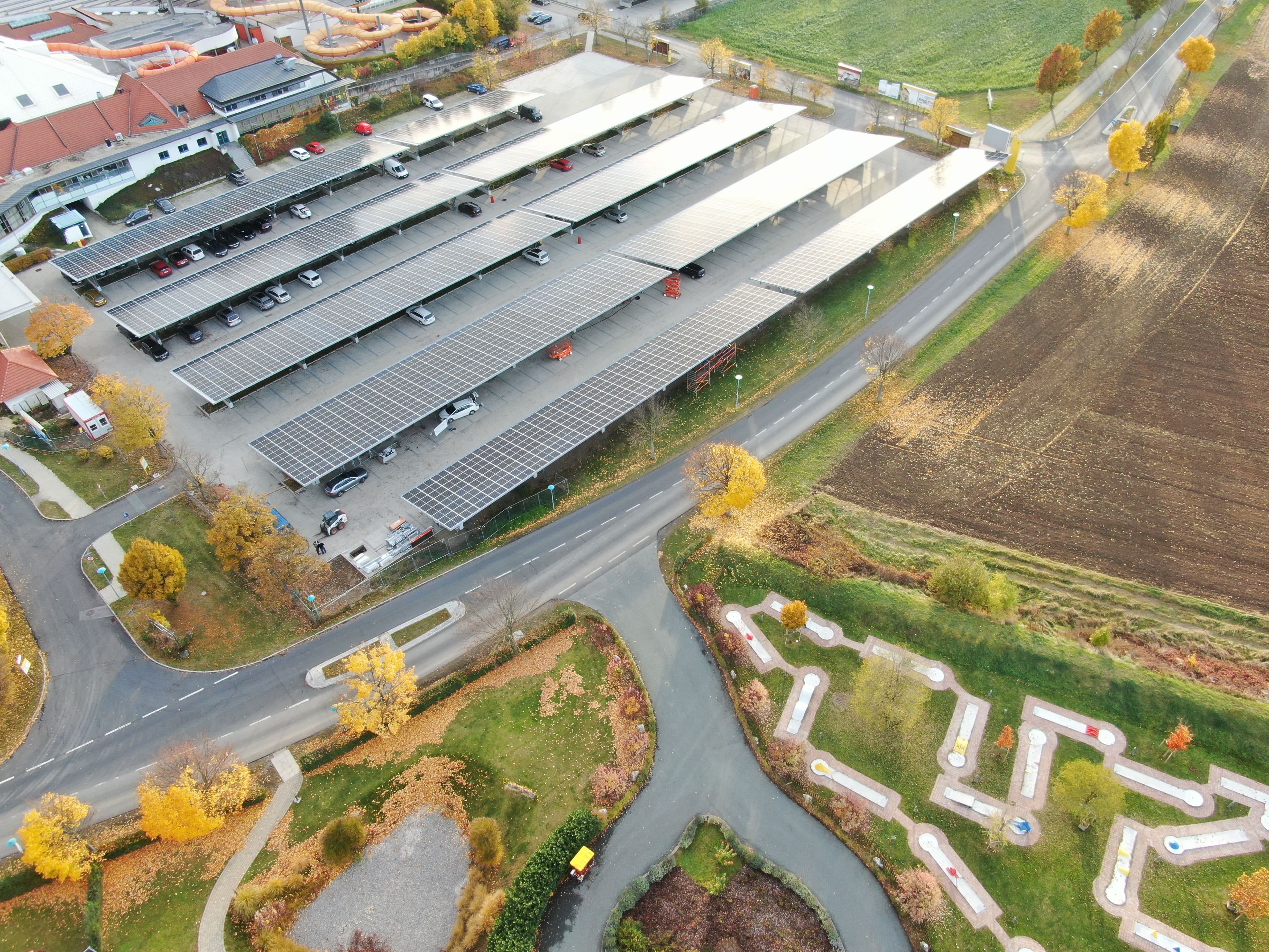 Lutzmannsburg carport, AT - 1,5 MWp