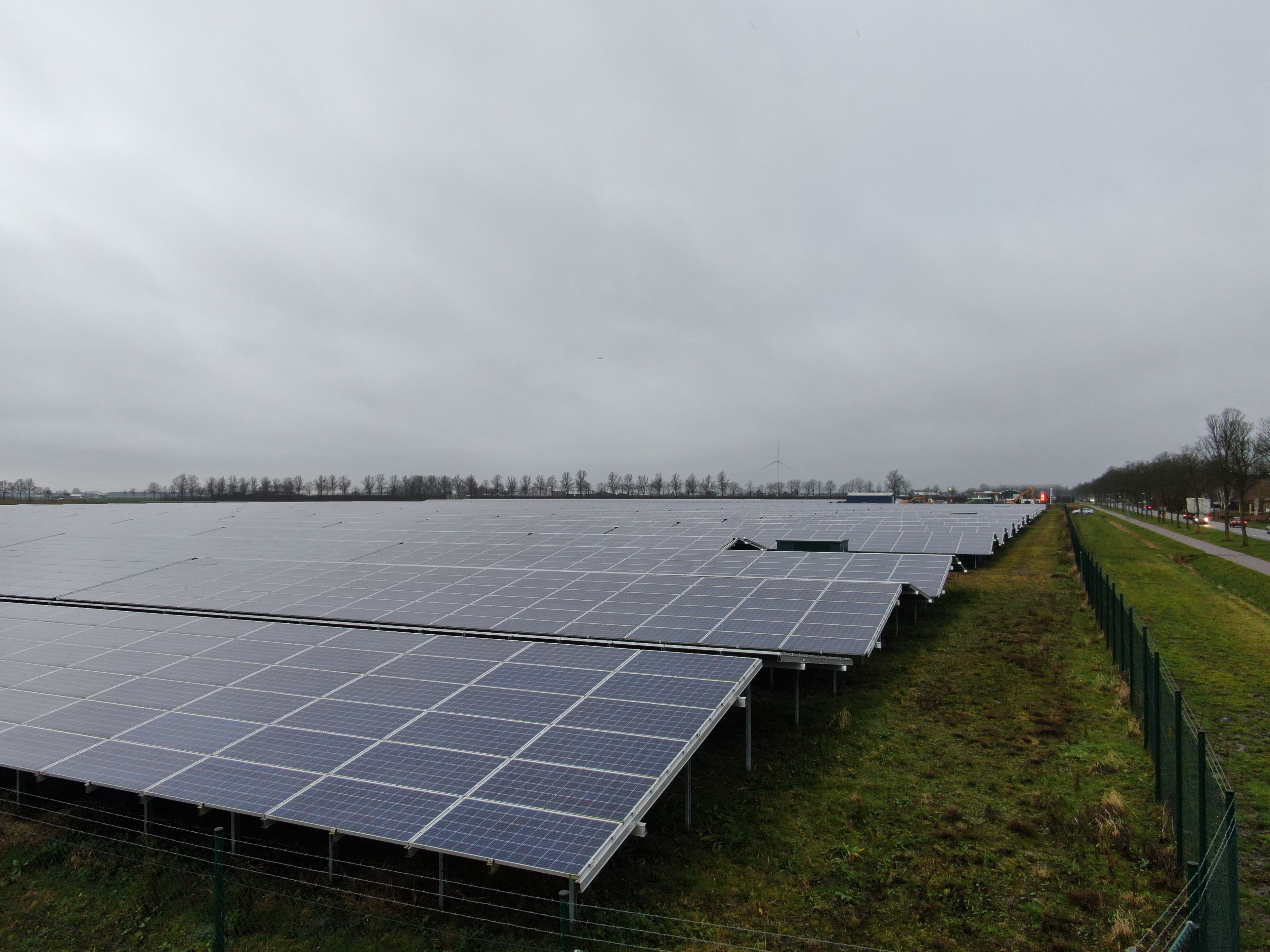 Andijk Freefield project in the Netherlands taken by drone