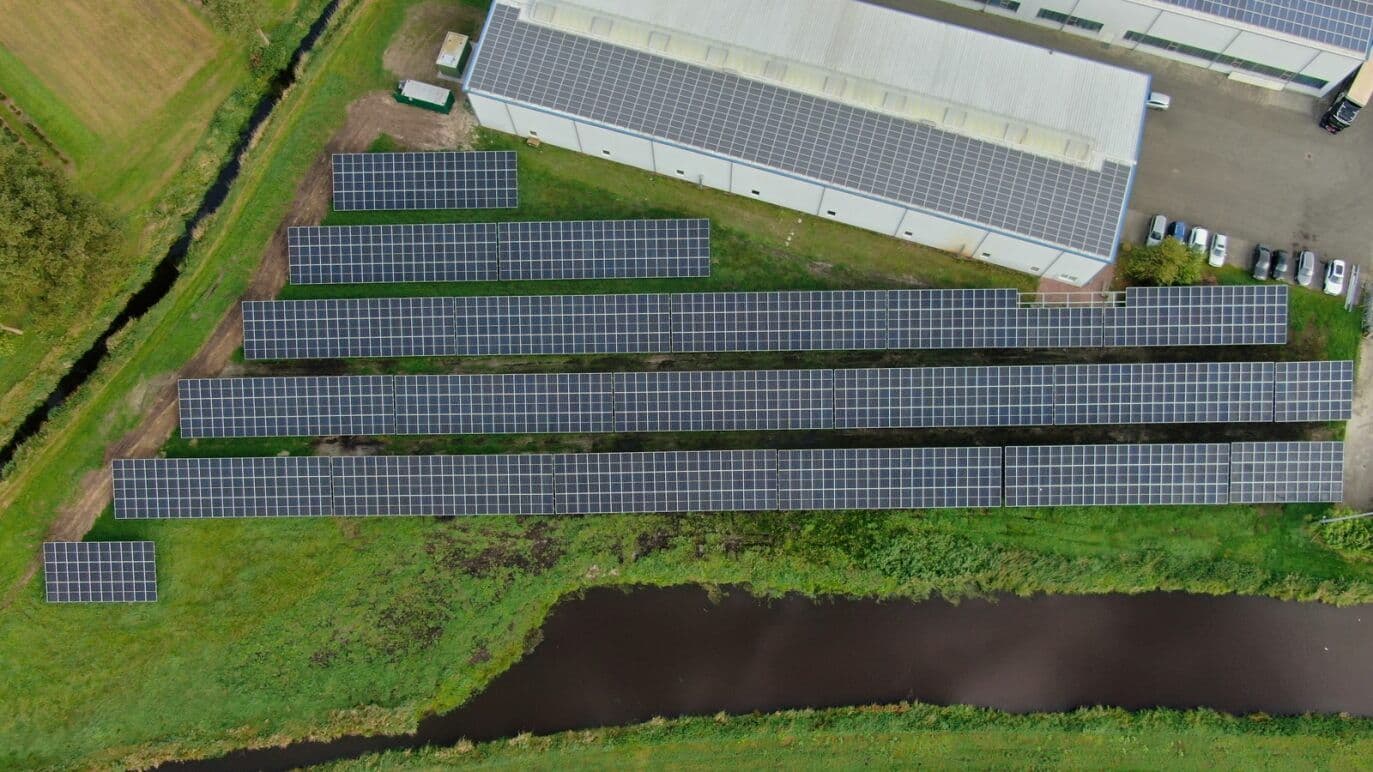 Greenbuddies realizovali pozemní FVE v Německu
