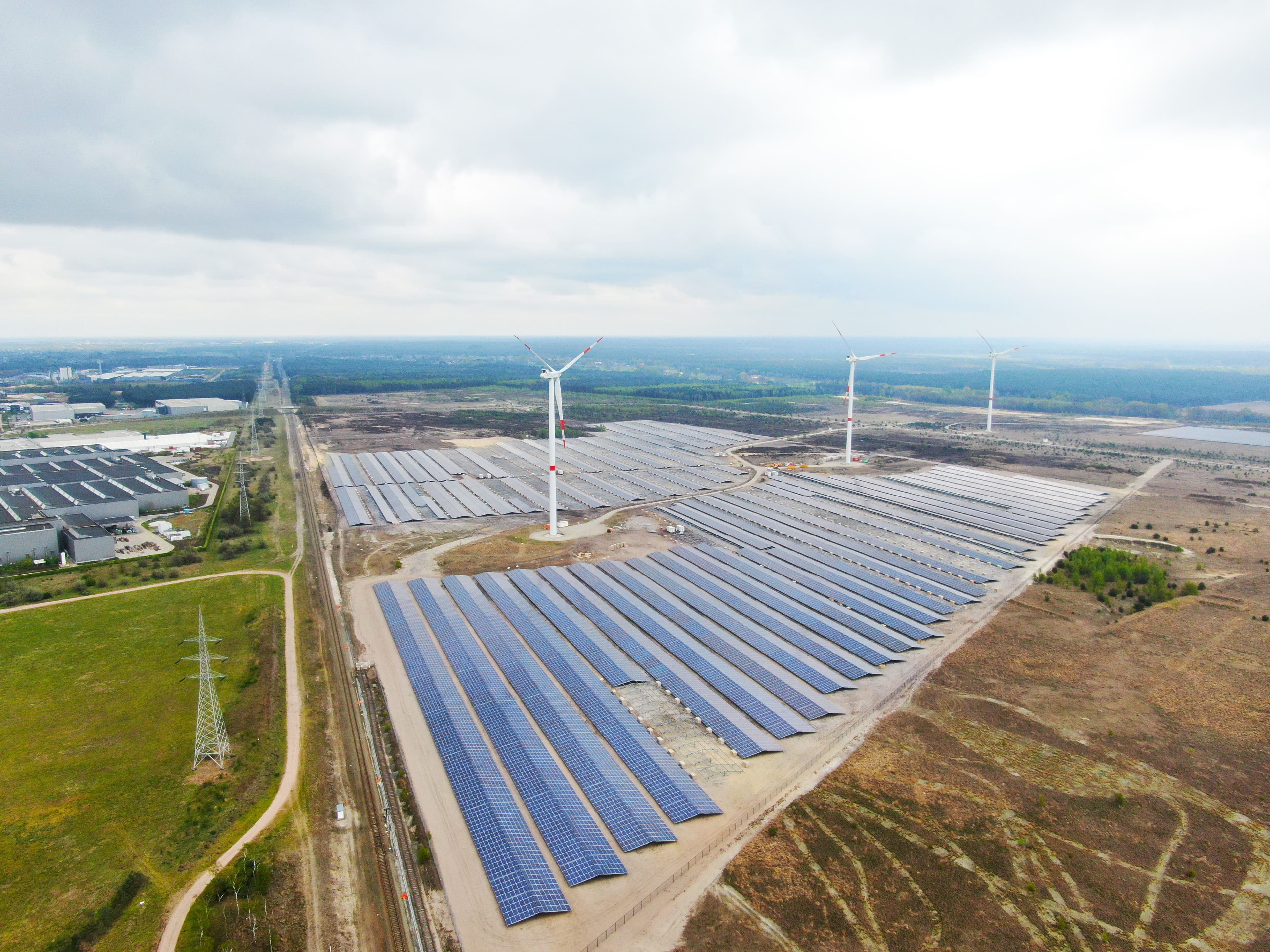 Kristalpark freefield project in Belgium
