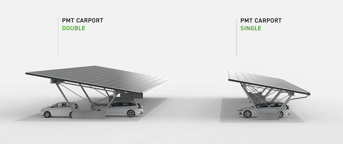 technical design of a carport