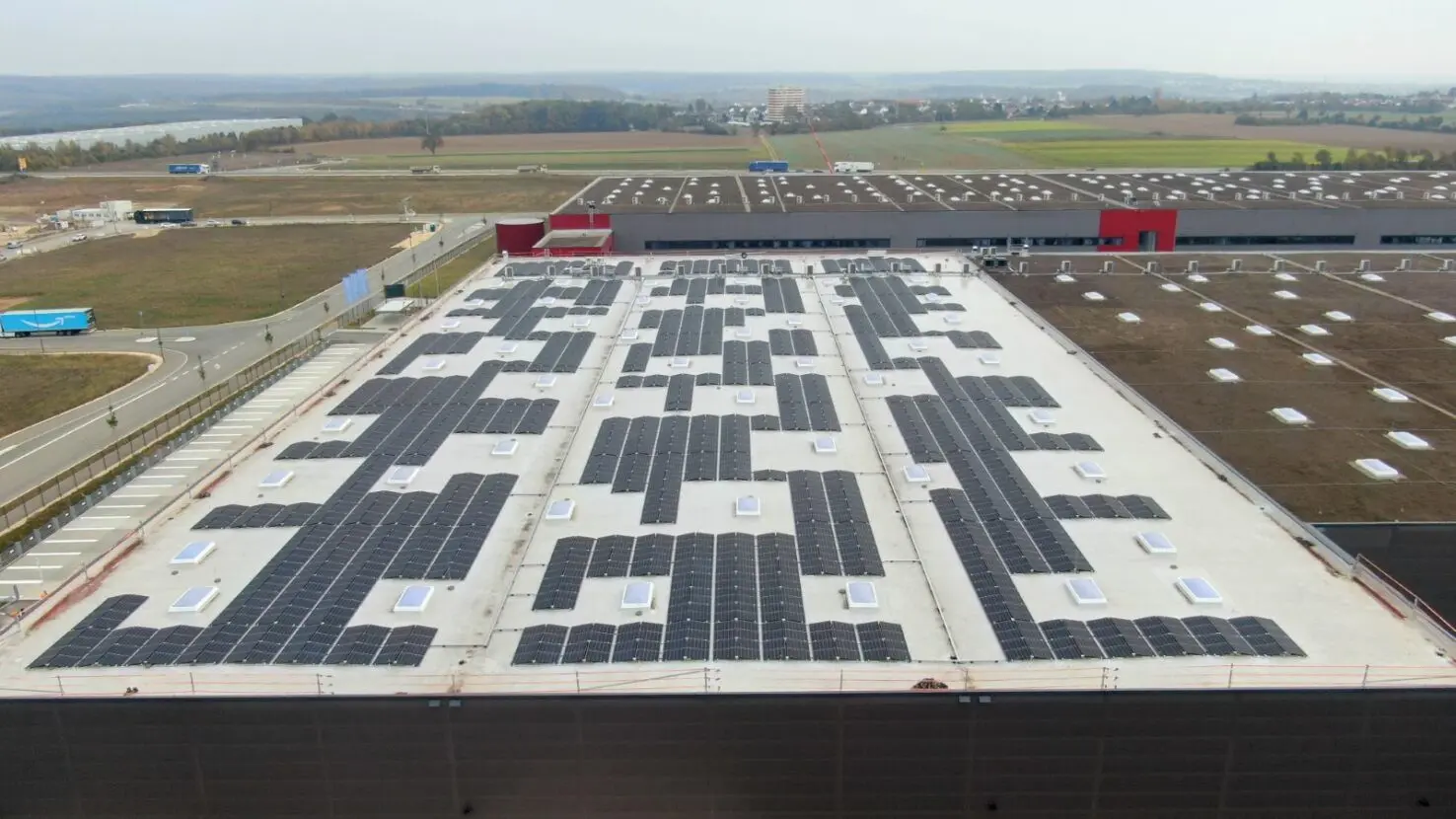 Greenbuddies realizovali střešní solární elektrárnu v Německu