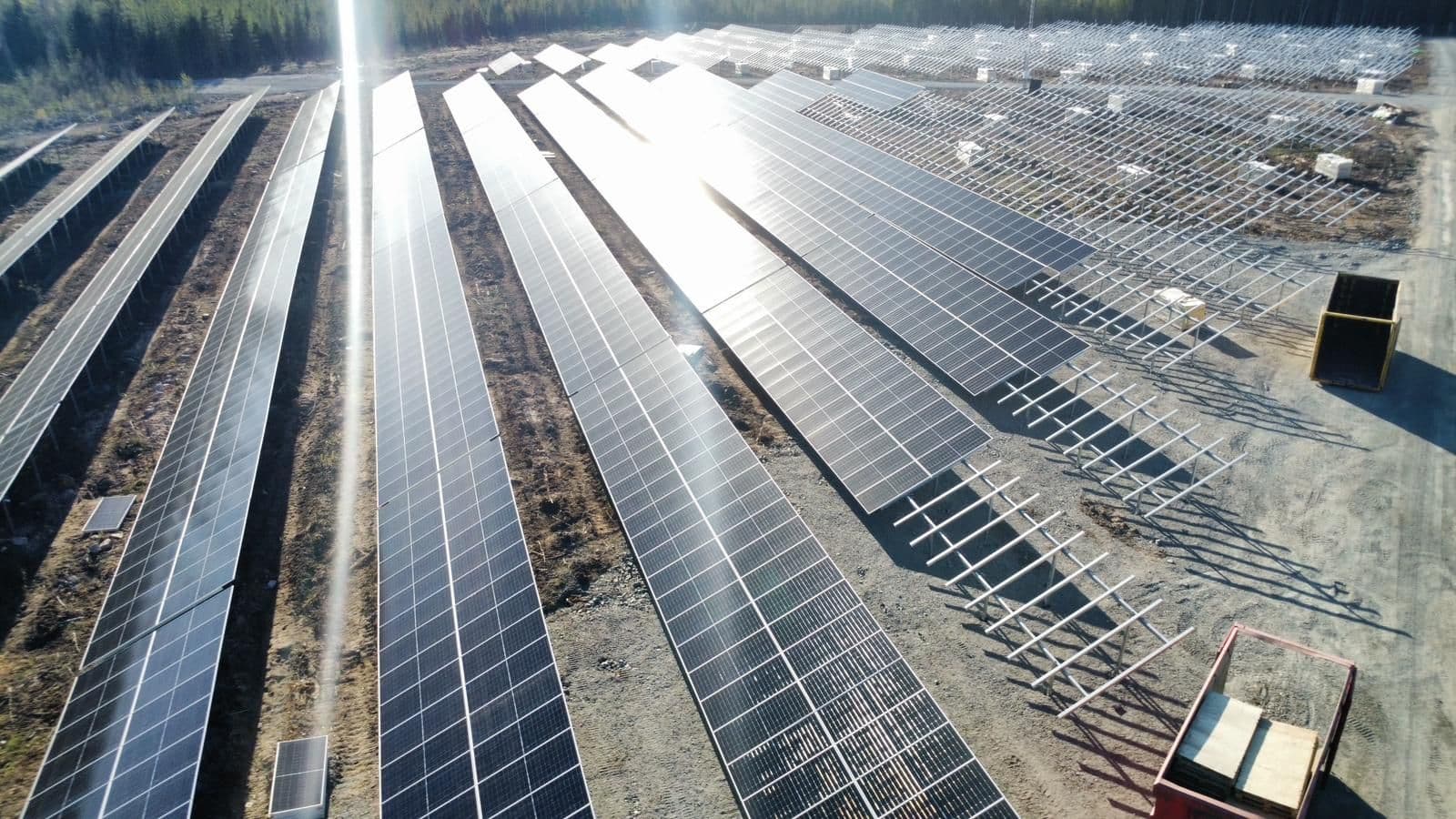 Greenbuddies dokončili 38 MWp solární park ve Švédsku pro European Energy