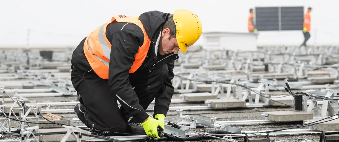 Marcel Hrubý, Chief Technical Buddy, working on the project