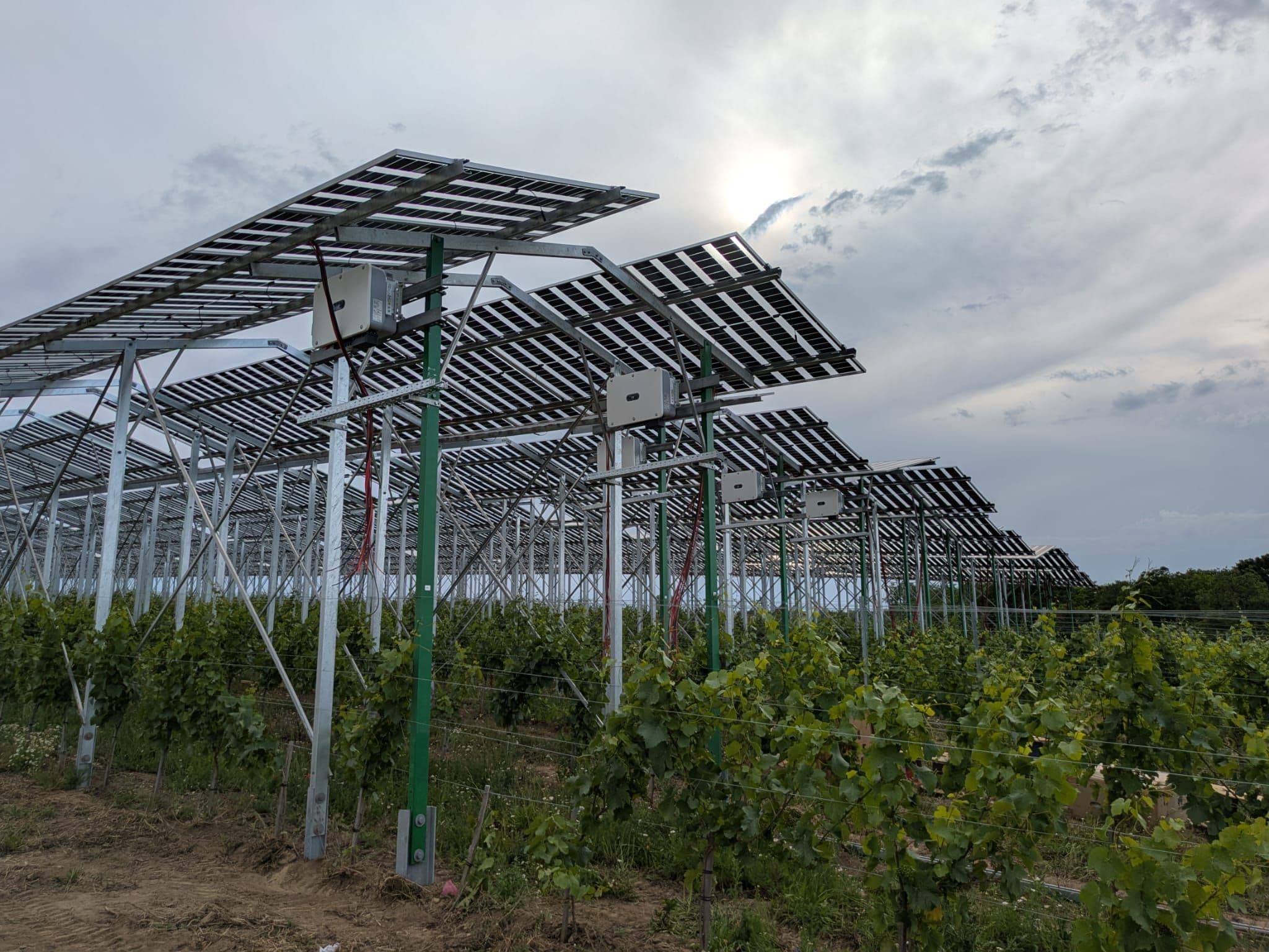 Postavili jsme pozemní fotovoltaickou elektrárnu o výkonu 0,92 MWp.