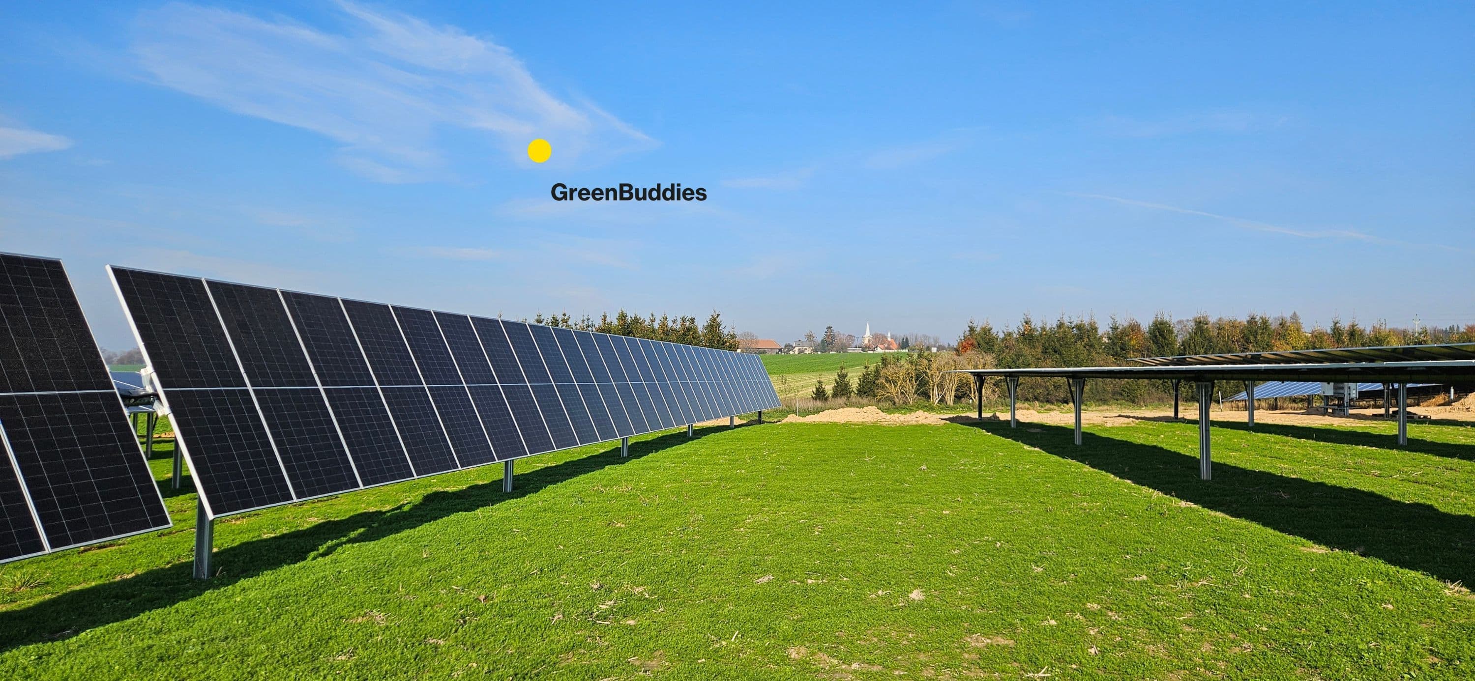 Realizace a stavba velké fotovoltaické elektrárny