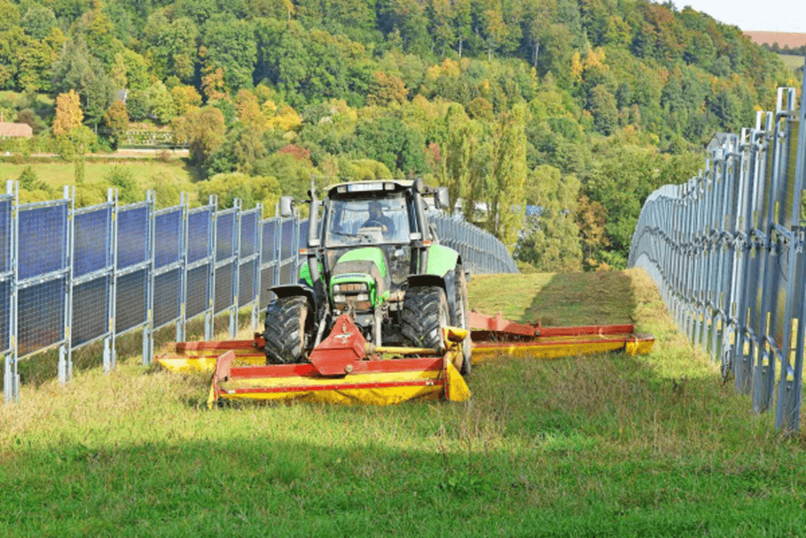 Agrivoltaics - potential for dual use of agricultural land
