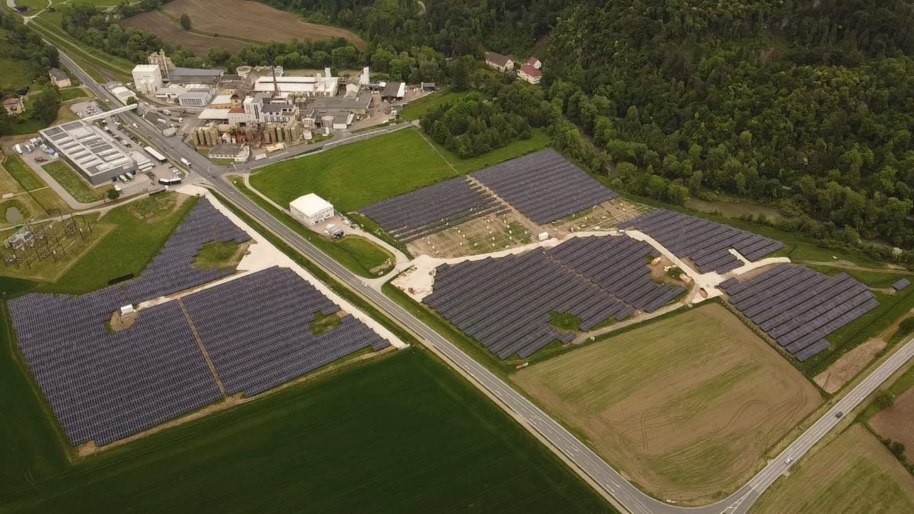 Greenbuddies 10.3 MWp freefield PV plant in Brückl, Austria