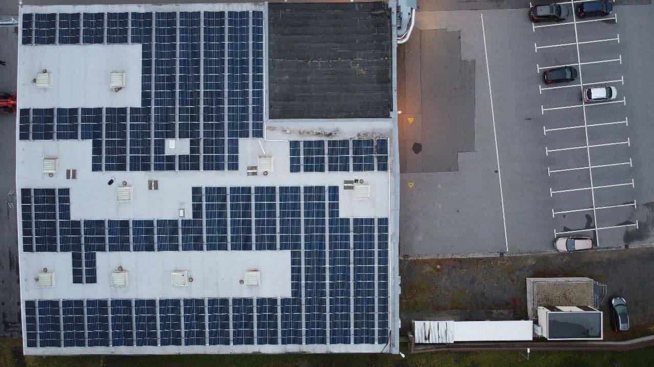 Greenbuddies built a rooftop PV plant in Germany