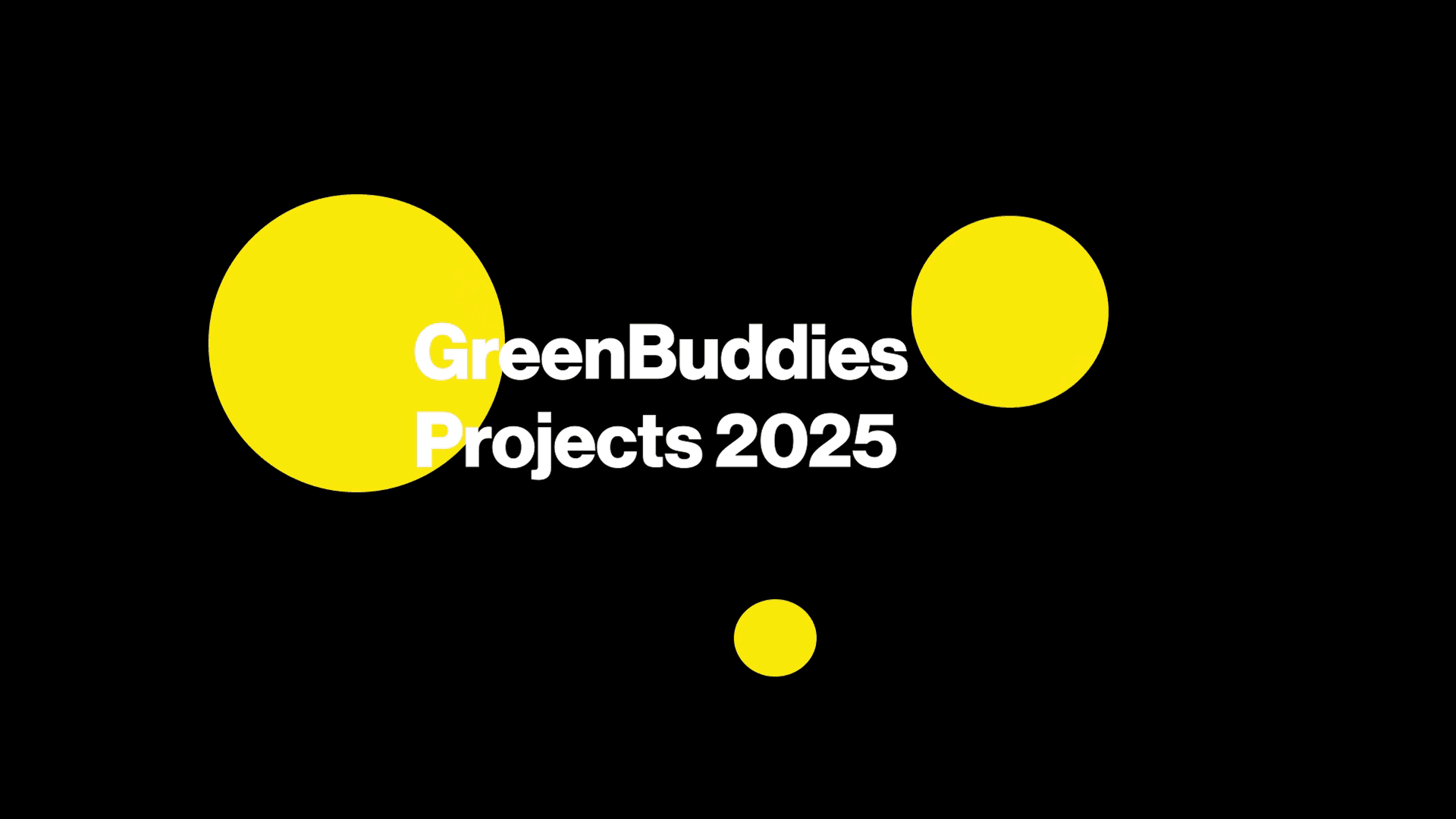 Greenbuddies abgeschlossene Projekte im Jahr 2025