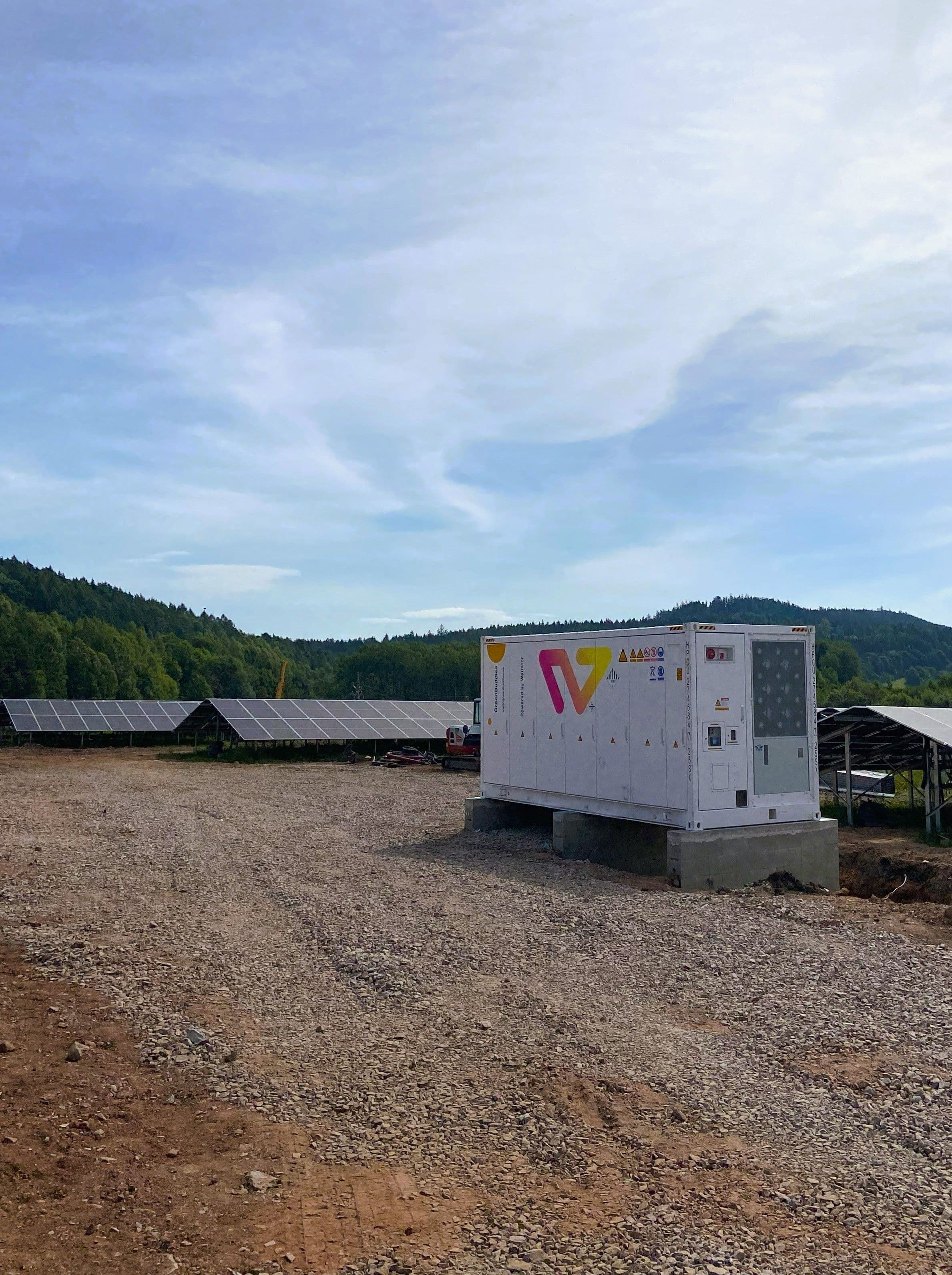 Modernisation of a power plant by retrofitting with BESS