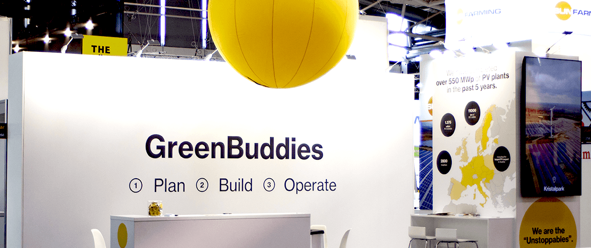 Greenbuddies odhalili novou vizuální identitu na veletrhu Intersolar 2022